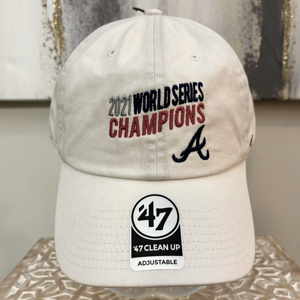 ATL BRAVES | 2021 World Series Champions Hat - White